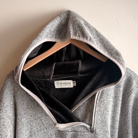 Women’s Aventura Perfect Fleece Hoodie | Size XL | Gray - Picture 6 of 7